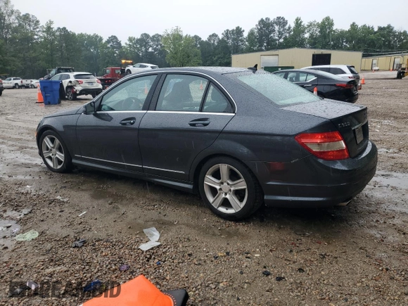 2010 Mercedes-Benz C 300 Sport with VIN WDDGF5EB2AR123709, listed as a Copart auction lot 59733415 with 169,313 mi miles and Salvage title. Bid and sale history available at DreamBid. Image 2.
