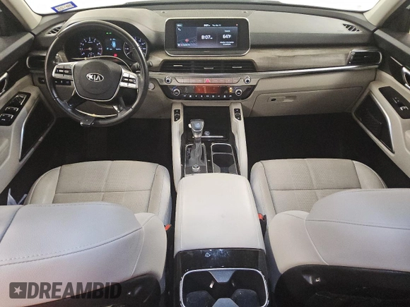 2021 Kia Telluride EX with VIN 5XYP34HC4MG124901, listed as a Copart auction lot 50641025 with 50,474 mi miles and Clean Title. Bid and sale history available at DreamBid. Image 8.