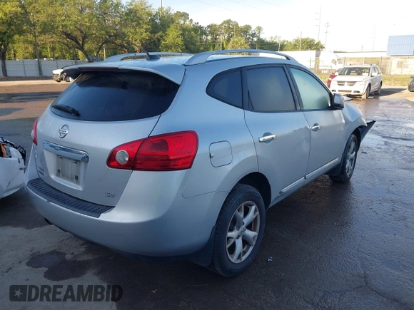 2011 Nissan Rogue SV with VIN JN8AS5MTXBW572651, listed as a IAAI auction lot 41876059 with 195,760 mi miles. Bid and sale history available at carsss.com. Image 4.