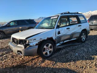 1999 Subaru Forester S with VIN JF1SF6555XG740472, listed as a Copart auction lot 46902115 with 241,097 mi miles and Salvage Title. Bid and sale history available at carsss.com. Image 1.