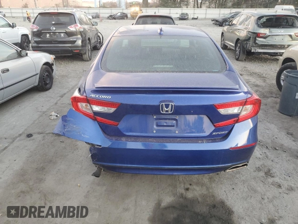 2018 Honda Accord Sedan Sport 1.5T with VIN 1HGCV1F39JA230073, listed as a Copart auction lot 79733154 with 115,852 mi miles and Salvage Title. Bid and sale history available at carsss.com. Image 6.