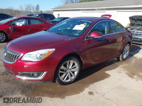 2016 Buick Regal with VIN 2G4GK5EX0G9195573, listed as a IAAI auction lot 41970384 with 79,116 mi miles. Bid and sale history available at carsss.com. Image 17.
