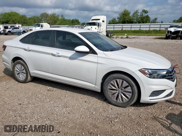 2019 Volkswagen Jetta S with VIN 3VWC57BUXKM005033, listed as a Copart auction lot 57458485 with 88,454 mi miles and Salvage title. Bid and sale history available at DreamBid. Image 4.