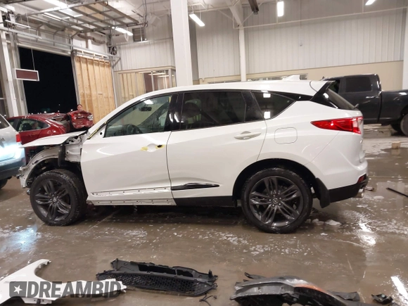 2021 Acura RDX w/A-Spec Package with VIN 5J8TC2H61ML034429, listed as a IAAI auction lot 41305062 with 53,618 mi miles. Bid and sale history available at carsss.com. Image 15.