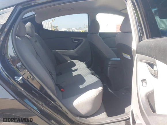 2016 Hyundai Elantra SE with VIN 5NPDH4AE0GH772071, listed as a IAAI auction lot 42094290 with 64,846 mi miles. Bid and sale history available at carsss.com. Image 8.