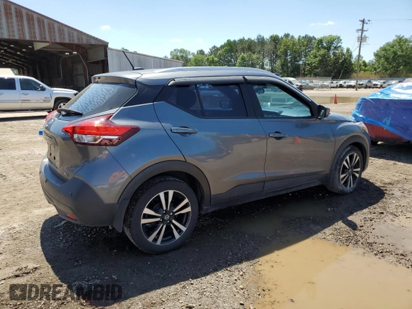 2020 Nissan Kicks SV with VIN 3N1CP5CV6LL537950, listed as a Copart auction lot 56415235 with 66,685 mi miles and Salvage title. Bid and sale history available at DreamBid. Image 3.