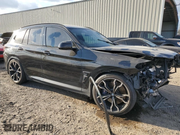 2022 BMW X3 M z VIN 5YM13EC01N9J13955, wystawiony jako Copart lot #82231734 z przebiegiem Nie podano mil oraz Szkoda całkowita • Salvage title. Historia ofert i sprzedaży dostępna na DreamBid. Obrazek 4.