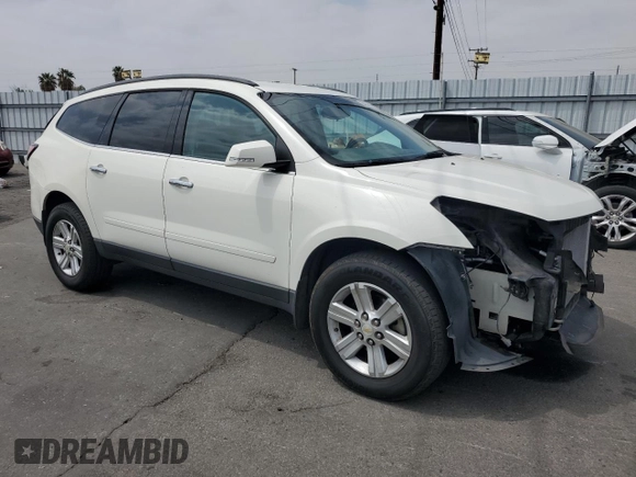 2014 Chevrolet Traverse LT with VIN 1GNKRGKD9EJ142007, listed as a Copart auction lot 54336475 with 160,585 mi miles and Salvage Title. Bid and sale history available at carsss.com. Image 4.