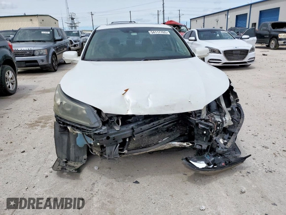 2015 Honda Accord EX-L with VIN 1HGCR2F84FA084078, listed as a Copart auction lot 54117765 with 235,549 mi miles and Salvage title. Bid and sale history available at DreamBid. Image 5.
