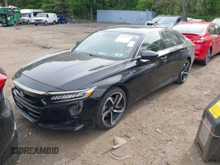 2021 Honda Accord Sport with VIN 1HGCV2F38MA018937, listed as a IAAI auction lot 41898934 with 31,643 mi miles and . Bid and sale history available at DreamBid. Image 19.