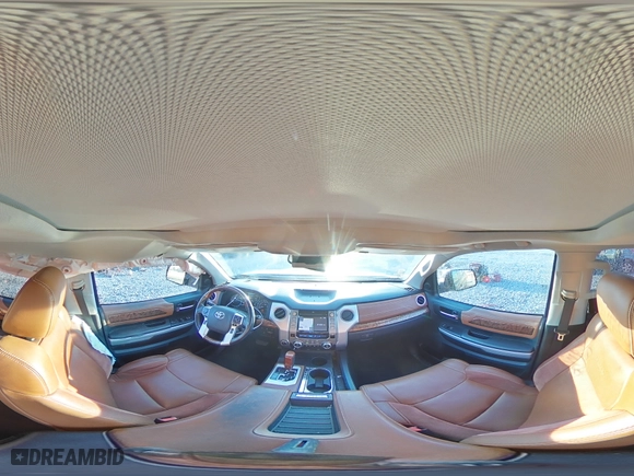 2019 Toyota Tundra 4WD SR5 with VIN 5TFAY5F13KX832503, listed as a Copart auction lot 46536825 with 128,063 mi miles and Salvage Title. Bid and sale history available at carsss.com. Image 15.