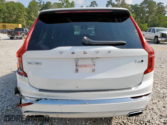 2021 Volvo XC90 Inscription with VIN YV4A22PL7M1769604, listed as a Copart auction lot 57509515 with 48,158 mi miles and Salvage title. Bid and sale history available at DreamBid. Image 6.