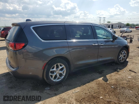 2018 Chrysler Pacifica Touring Plus with VIN 2C4RC1FG8JR365588, listed as a Copart auction lot 61787625 with 98,316 mi miles and Salvage title. Bid and sale history available at DreamBid. Image 3.