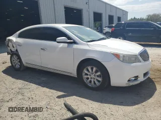 2013 Buick LaCrosse with VIN 1G4GA5ER0DF302189, listed as a Copart auction lot 54475545 with 157,615 mi miles and Salvage Title. Bid and sale history available at DreamBid. Image 4.