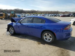 2019 Dodge Charger SXT with VIN 2C3CDXBG7KH745559, listed as a Copart auction lot 48002275 with 115,248 mi miles and Salvage title. Bid and sale history available at DreamBid. Image 2.