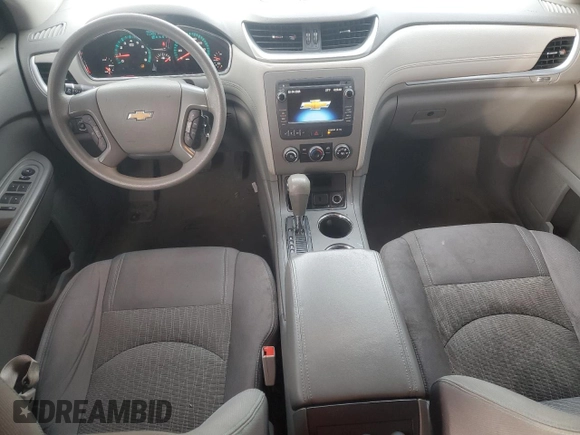 2016 Chevrolet Traverse LS with VIN 1GNKRFED6GJ333845, listed as a Copart auction lot 43333115 with 133,481 mi miles and Clean Title. Bid and sale history available at carsss.com. Image 8.