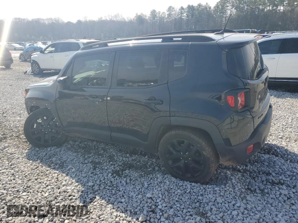 2017 Jeep Renegade Altitude with VIN ZACCJBBH6HPG29616, listed as a Copart auction lot 48911005 with 121,526 mi miles and Salvage title. Bid and sale history available at DreamBid. Image 2.