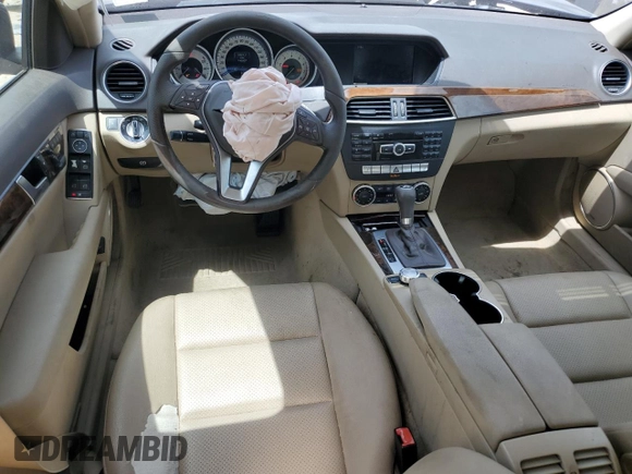 2014 Mercedes-Benz C 250 Sport with VIN WDDGF4HB7EG254898, listed as a Copart auction lot 53920835 with 142,607 mi miles and Salvage Title. Bid and sale history available at DreamBid. Image 8.