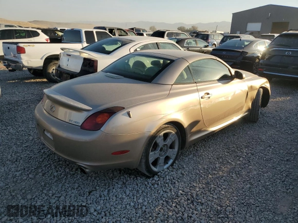 2002 Lexus SC 430 with VIN JTHFN48YX20008072, listed as a Copart auction lot 71428204 with 113,874 mi miles and Salvage Title. Bid and sale history available at DreamBid. Image 3.
