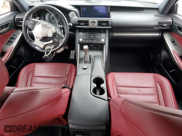 2017 Lexus IS 350 with VIN JTHBE1D22H5028603, listed as a Copart auction lot 53209415 with Not provided miles and Salvage title. Bid and sale history available at DreamBid. Image 8.