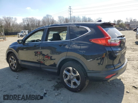 2019 Honda CR-V EX with VIN JHLRW2H51KX013502, listed as a Copart auction lot 46425325 with 118,552 mi miles and Salvage Title. Bid and sale history available at DreamBid. Image 2.