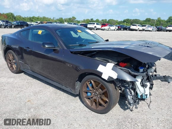 2024 Ford Mustang GT with VIN 1FA6P8CF7R5412314, listed as a IAAI auction lot 42270219 with Not provided miles and . Bid and sale history available at DreamBid. Image 1.