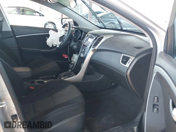 2017 Hyundai Elantra GT with VIN KMHD35LH2HU380871, listed as a IAAI auction lot 41827531 with 118,027 mi miles. Bid and sale history available at carsss.com. Image 5.