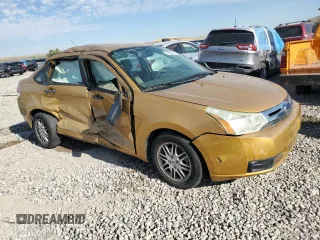 2009 Ford Focus SE with VIN 1FAHP35N59W112684, listed as a Copart auction lot 65395044 with Not Provided miles and Salvage Title. Bid and sale history available at carsss.com. Image 4.