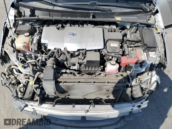 2017 Toyota Prius Plus z VIN JTDKARFP7H3051097, wystawiony jako Copart lot #60288305 z przebiegiem 196 867 mil mil oraz Szkoda całkowita • Salvage title. Historia ofert i sprzedaży dostępna na DreamBid. Obrazek 11.