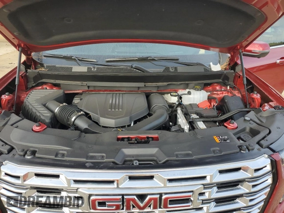 2024 GMC Acadia FWD Denali z VIN 1GKENLKS4RJ209535, wystawiony jako Copart lot #45480725 z przebiegiem Nie podano mil oraz Szkoda całkowita • Salvage title. Historia ofert i sprzedaży dostępna na DreamBid. Obrazek 11.