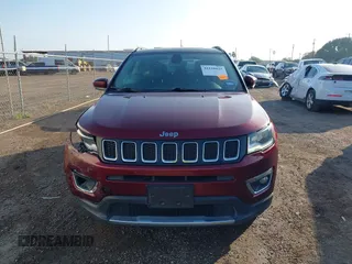 2020 Jeep Compass Limited z VIN 3C4NJCCB5LT218640, wystawiony jako IAAI lot #41218825 z przebiegiem 48 097 mil mil oraz . Historia ofert i sprzedaży dostępna na DreamBid. Obrazek 12.
