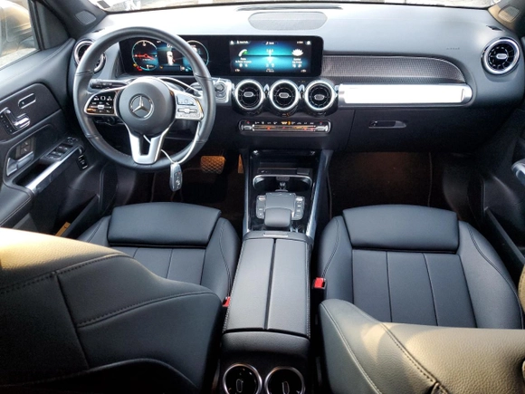 2023 Mercedes-Benz GLB with VIN W1N4M4HB6PW325691, listed as a Copart auction lot 87881755 with 22,797 mi miles and Salvage Title. Bid and sale history available at carsss.com. Image 8.