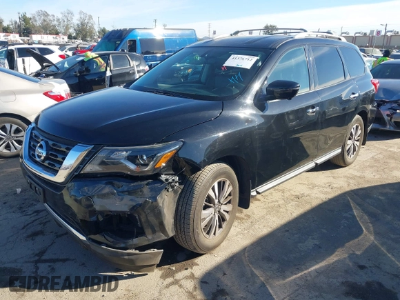 2017 Nissan Pathfinder SV with VIN 5N1DR2MN1HC630141, listed as a IAAI auction lot 41376712 with 75,133 mi miles and . Bid and sale history available at DreamBid. Image 19.