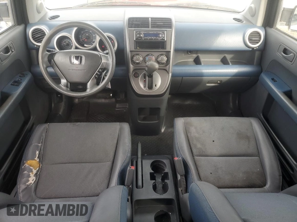 2005 Honda Element LX with VIN 5J6YH18305L015727, listed as a Copart auction lot 46075265 with 200,411 mi miles and Salvage Title. Bid and sale history available at DreamBid. Image 8.