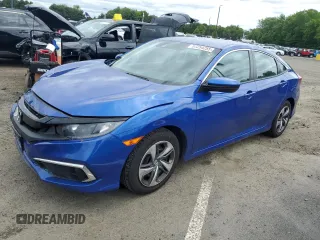 2020 Honda Civic LX z VIN 2HGFC2F65LH522536, wystawiony jako Copart lot #57254255 z przebiegiem 65 014 mil mil oraz Szkoda całkowita • Salvage title. Historia ofert i sprzedaży dostępna na DreamBid. Obrazek 1.