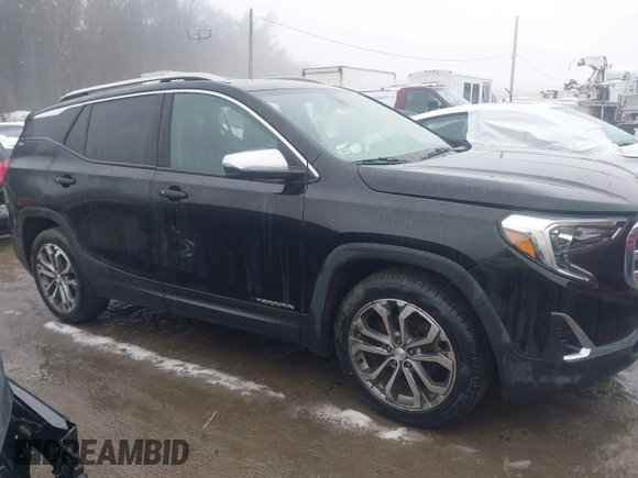 2018 GMC Terrain SLT with VIN 3GKALVEXXJL344278, listed as a IAAI auction lot 41565165 with 108,672 mi miles. Bid and sale history available at carsss.com. Image 13.
