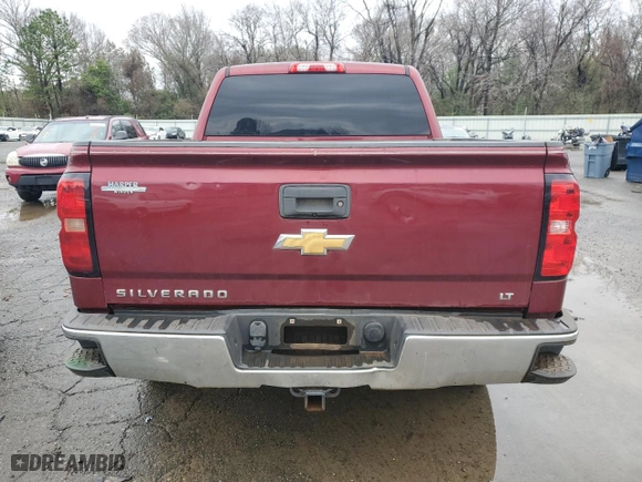 2017 Chevrolet Silverado 1500 LT with VIN 3GCUKREC7HG289467, listed as a Copart auction lot 47194845 with 94,839 mi miles and Salvage Title. Bid and sale history available at carsss.com. Image 6.