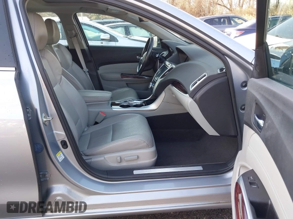 2017 Acura TLX V6 w/Technology Pkg with VIN 19UUB2F57HA002961, listed as a IAAI auction lot 41482815 with 55,528 mi miles and . Bid and sale history available at DreamBid. Image 5.