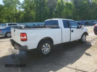2007 Ford F-150 STX with VIN 1FTRX12W37NA05703, listed as a Copart auction lot 51927885 with 206,593 mi miles and Salvage Title. Bid and sale history available at DreamBid. Image 3.