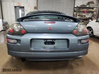 2000 Mitsubishi Eclipse GT with VIN 4A3AC54L3YE136387, listed as a Copart auction lot 84898294 with 191,214 mi miles and Salvage Title. Bid and sale history available at carsss.com. Image 6.