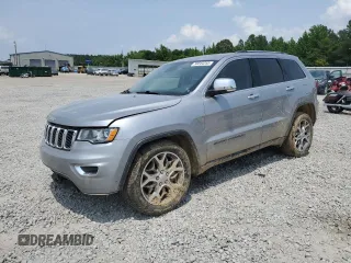 2021 Jeep Grand Cherokee Limited with VIN 1C4RJEBG4MC844459, listed as a Copart auction lot 58844255 with 52,580 mi miles and Salvage title. Bid and sale history available at DreamBid. Image 1.