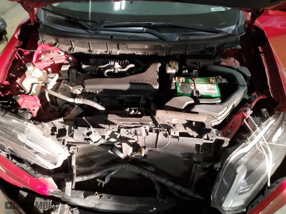 2017 Nissan Rogue SV with VIN JN8AT2MV9HW268085, listed as a Copart auction lot 88852195 with 102,529 mi miles and Salvage Title. Bid and sale history available at carsss.com. Image 12.
