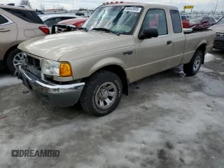 2002 Ford Ranger XL with VIN 1FTYR14U32TA27206, listed as a Copart auction lot 88643695 with 154,521 mi miles and Salvage Title. Bid and sale history available at DreamBid. Image 1.