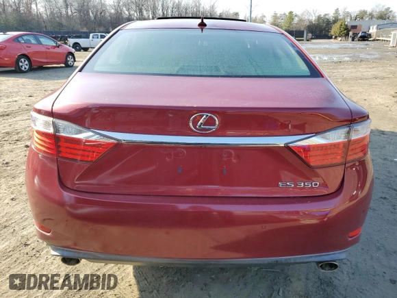 2013 Lexus ES 250 with VIN JTHBK1GG3D2064747, listed as a Copart auction lot 43606705 with 101,166 mi miles and Salvage Title. Bid and sale history available at DreamBid. Image 6.
