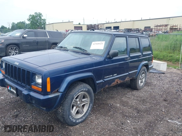 2000 Jeep Cherokee Classic with VIN 1J4FF58S1YL122706, listed as a IAAI auction lot 42560421 with 157,478 mi miles and . Bid and sale history available at DreamBid. Image 2.