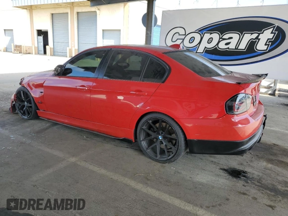 2006 BMW 3 Series 330i with VIN WBAVB33566PS10236, listed as a Copart auction lot 55469225 with 104,825 mi miles and Salvage title. Bid and sale history available at DreamBid. Image 2.
