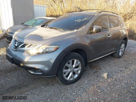2013 Nissan Murano SL with VIN JN8AZ1MW3DW318295, listed as a IAAI auction lot 41781703 with 169,429 mi miles. Bid and sale history available at carsss.com. Image 2.