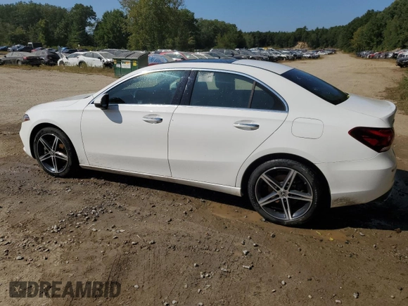 2022 Mercedes-Benz A 220 with VIN W1K3G4FB3NJ335978, listed as a Copart auction lot 70559984 with 79,445 mi miles and Clean Title. Bid and sale history available at DreamBid. Image 2.