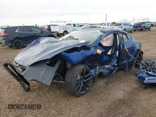 2021 Tesla Model S Long Range with VIN 5YJSA1E50MF432224, listed as a IAAI auction lot 41417130 with Not provided miles and . Bid and sale history available at DreamBid. Image 2.