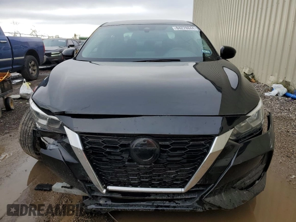 2021 Nissan Sentra SV with VIN 3N1AB8CV8MY239136, listed as a Copart auction lot 84278844 with 36,440 mi miles and Salvage Title. Bid and sale history available at DreamBid. Image 5.